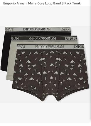 Чоловічі труси боксери emporio armani, оригінал