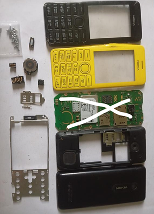 Запчасти nokia 206 dual sim rm-872