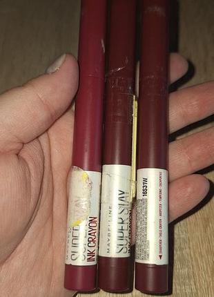 Maybelline superstay ink crayon,65