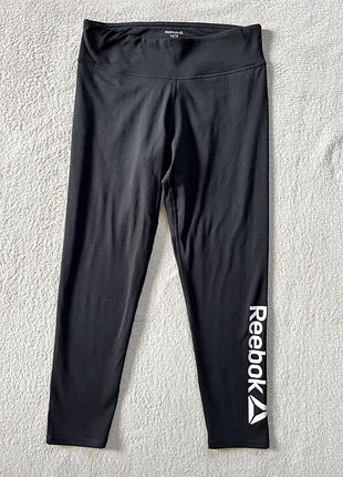 Низька ціна! лосіни reebok l/xl. лосини фірмові! легінси. капрі. бріджі спортивні