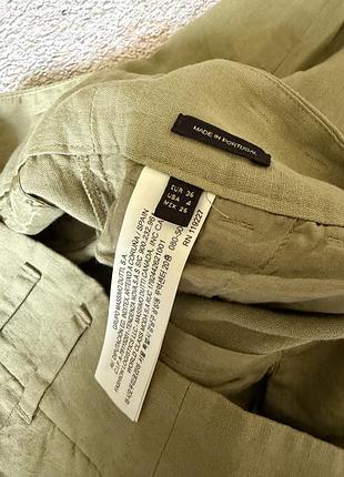 Лляні брюки massimo dutti pp xs 7