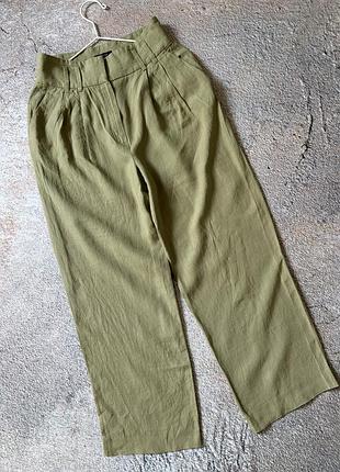 Лляні брюки massimo dutti pp xs 3