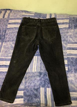 Чоловічі  джинси zara tapered/mom fit графітові, розмір eur 42 / usa 32 / mex 32
