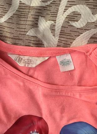 Сукня для дівчинки h&m рожева