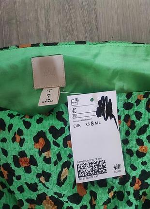 Сукня h&m зелений леопард 5