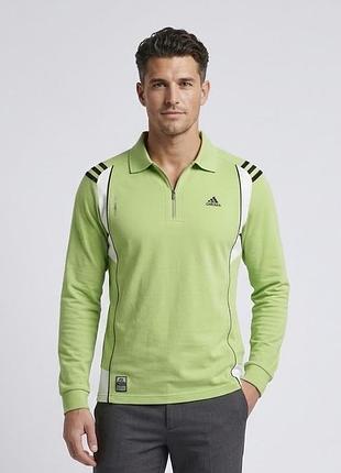 Поло чоловіче adidas climalite салатове