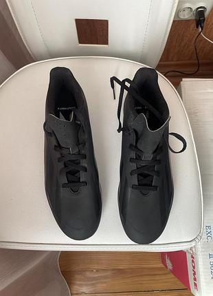 Бутси чоловічі adidas x crazyfast.4 fxg чорні, розмір 40.5 (25.5 см)