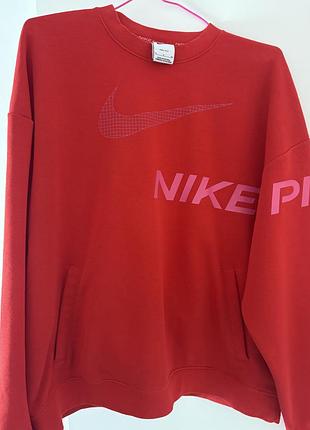 Світшот жіночий nike pro червоний