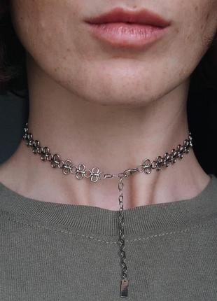 Чокер minimalist jewelry срібний