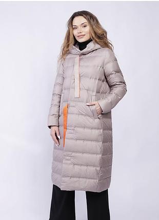 Mydress италия пуховик пальто натуральное пуховое пальто s размер