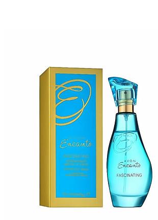 Туалетна вода avon encanto fascinating для жінок нефритовый цветок и шелк