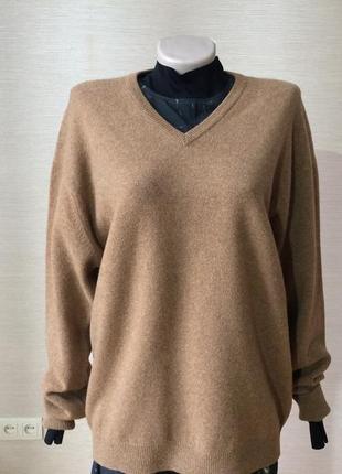 Тёплый пуловер peter scott из 100% шерсти, шотландия7 фото