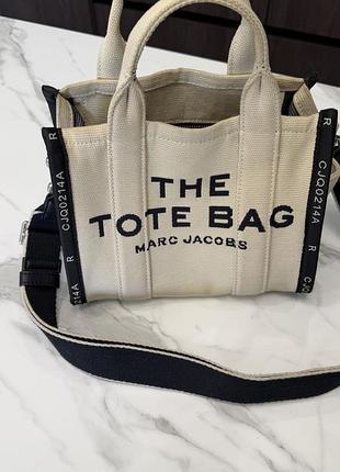 Сумка жіноча marc jacobs the small tote bag бежева