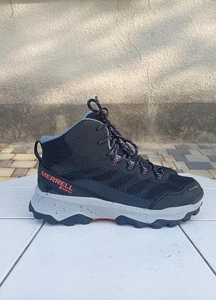 Трекінгові черевики merrell gtx speed strike mid з технологією gore-tex.
розмір 39 довжина устілки 25 см