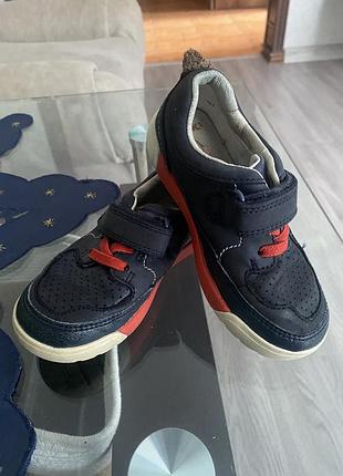 Шкіряні мокасини 24 р на хлопчика 4