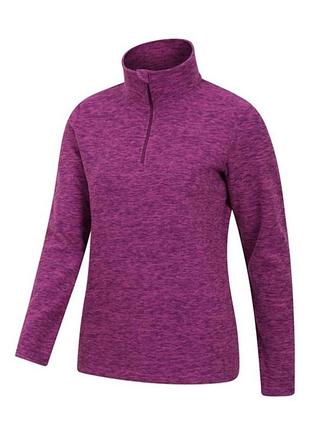Женская флисовая кофта mountain warehouse snowdon melange (размер 44 / xl)