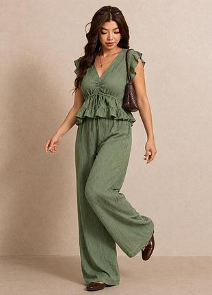 🥰 костюм двійка штани + блуза shein 2xl батал