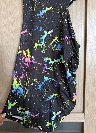 🥰 яскрава сукня в принт shein 11 років 5
