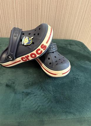 Ua: капці для хлопчиків crocs сині 2
