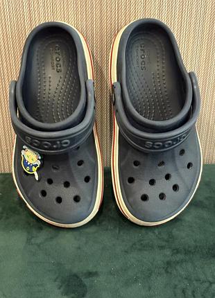 Ua: капці для хлопчиків crocs сині 4