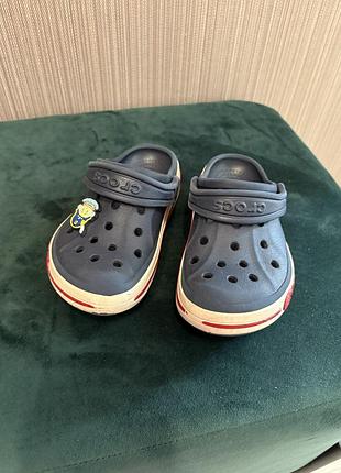 Ua: капці для хлопчиків crocs сині 5