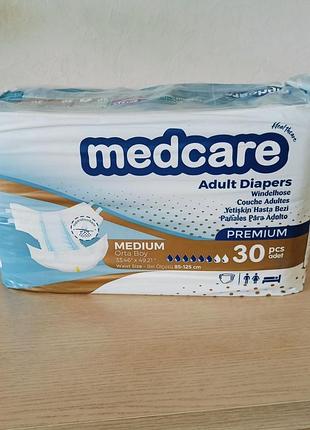 Підгузки для дорослих medcare premium розмір m