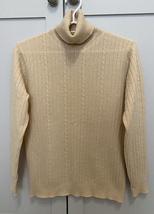 Жіночий гольф джемпер светр hawick 100% cashmere scotland