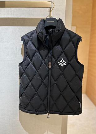Жилетка чоловіча чорна стьобана louis vuitton розмір 56