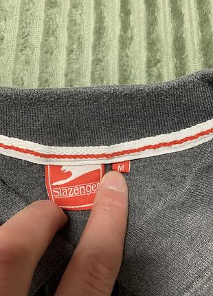 Чоловіче поло slazenger сіре 3