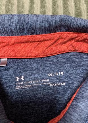 Чоловіче поло under armour синє 4