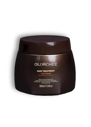 Маска для глибокого відновлення волосся olorchee hair treatment deep repair 500 ml