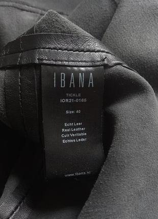 Стильная кожаная рубашка ibana 10
