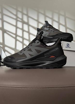 Водонепроникні кросівки salomon elixir activ gtx black taupwood