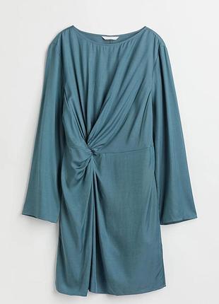Коротка сукня жіноча h&m віскоза бірюзова