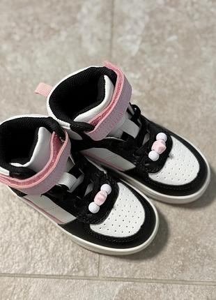 Кросівки хайтопи демісезонні 23 14,5 см дитячі  для дівчинки zara