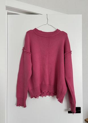 Harmi / vivi «урбан» — рожевий светр, one size