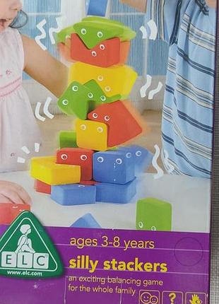 Настільна гра elc silly stackers різнокольоровий