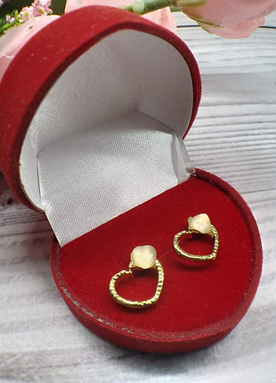 Сережки серця
