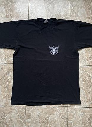 Футболка gaichtpass 2005 black t-shirt bc collection gothic devil graphic embroidered l