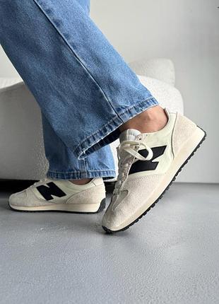 Кроссовки женские new balance 471 beige/black