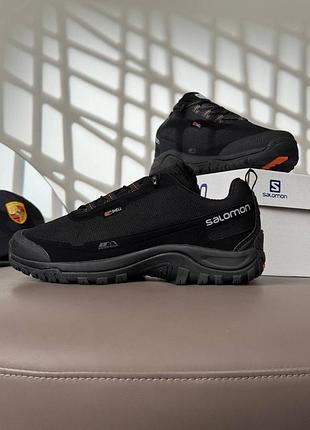 Водонепроникні кросівки salomon shelter gtx black