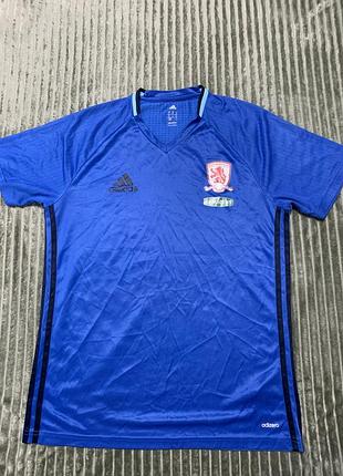 Футболка чоловіча adidas ramsdens синя