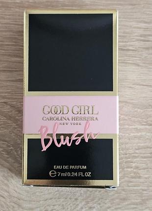 Парфюмированная вода carolina herrera good girl blush 7ml