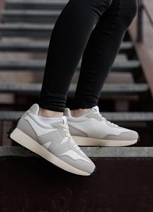 New balance 327 grey white 5