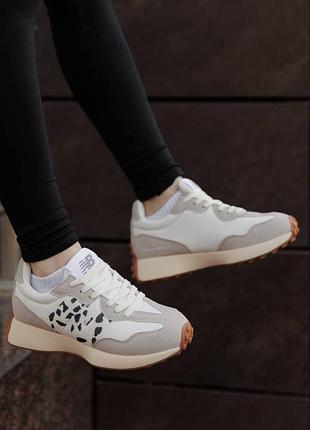 New balance 327 grey leopard 3