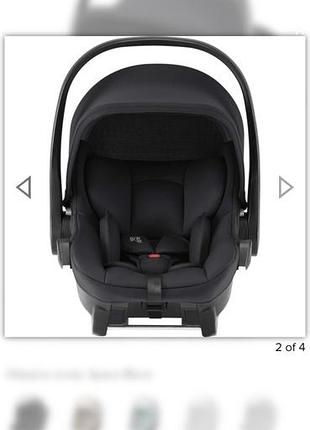 Автокрісло britax römer baby-safe core (space black)