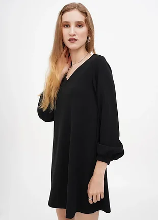 Коротка жіноча сукня terranova чорна