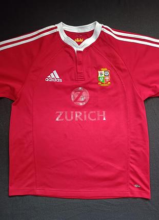 Футболка регбійка british & irish lions adidas вінтажна