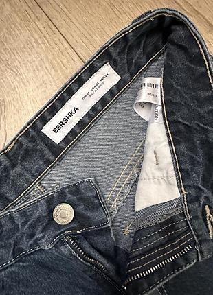 Джинси жіночі bershka бочки з низькою посадкою