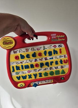 Розвиваюча іграшка унісекс vtech little smart alphabet phonics teacher (англійська мова)